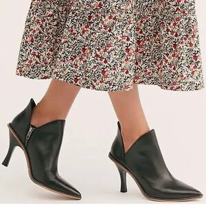 Free People Shiloh Leather Ankle Bootie